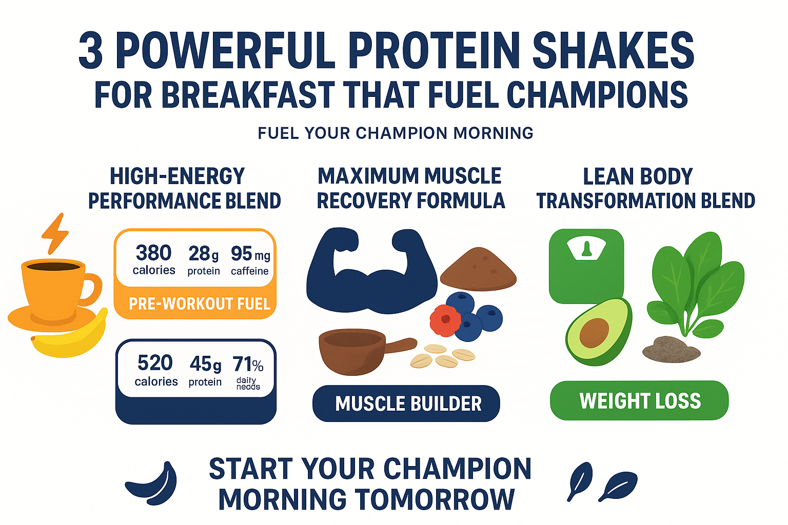 3 Power Proteins